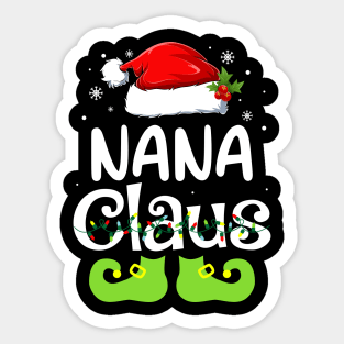 Nana Claus Sticker